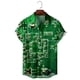 thumbnail image 3 of Camisa con estampado 3D de chip electrónico para hombre, camisa retro minimalista informal de verano, camisa personalizada con botón de ingeniero para hombre, 3 of 5