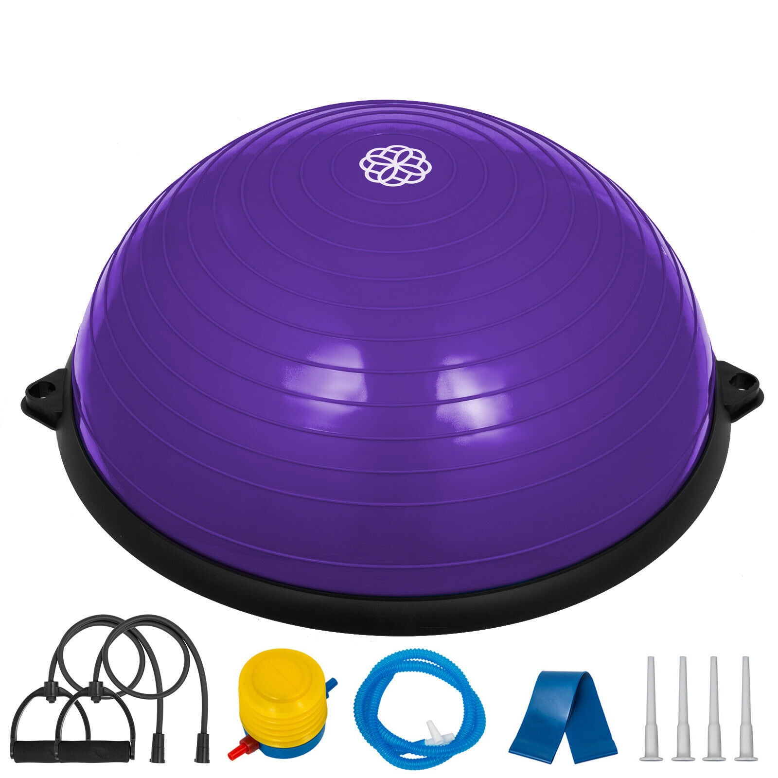 half yoga ball