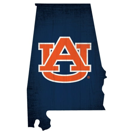 Fan Room Sign - Fan Creations NCAA Team Color Logo State Sign Wall Art