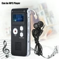thumbnail image 2 of 8GB Intelligent Digital Audio Voice Phone Recorder Dictaphone MP3 Music Player Voice Activate VAR A-B Repeating, 2 of 7