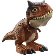 Jurassic World Chompin’ Carnotaurus Toro Dinosaur Action Figure Camp Cretaceous with Button-Activated Chomping & Other Motions, Realistic Sculpting, Kid Gift Age 4 Years & Up