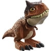 Jurassic World Chompin’ Carnotaurus Toro Dinosaur Action Figure Camp Cretaceous with Button-Activated Chomping & Other Motions, Realistic Sculpting, Kid Gift Age 4 Years & Up
