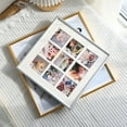 10/12Inch Wall Mount Photo Frame Clear Plexiglass Aluminum Alloy Photo