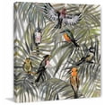 thumbnail image 3 of The Joy in the Jungle I Painting Print on Wrapped Canvas, 3 of 5