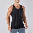thumbnail image 2 of Mens Tank Tops Cotton Sleeveless Undershirts Running Shirt Athletic Casual Muscle Tank Bodybuilding Gym Vest Regular and Big & Tall Gym Clothes for Men, 2 of 6