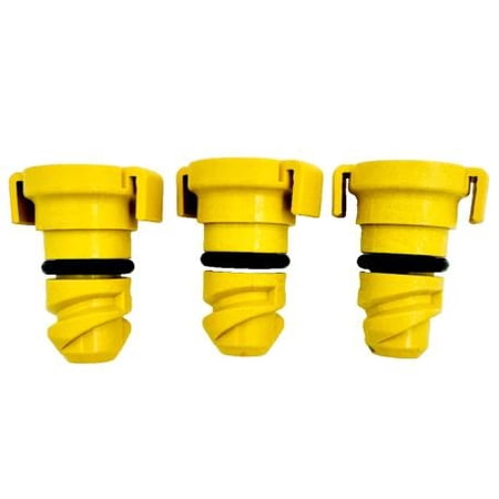 3pc Oil Drain Plug 80-39 (BC3Z-6730-A / FT4Z-6730-A) for Ford F-150 2015-2017 2.7L