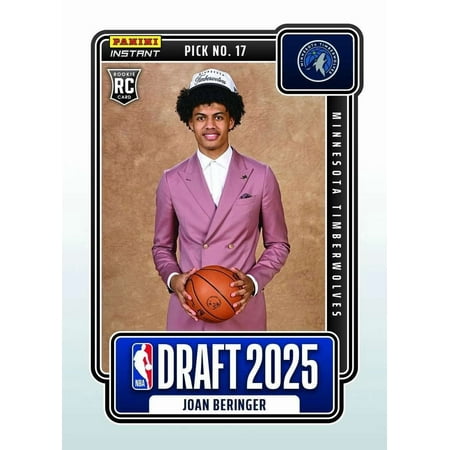 2025-26 Instant Draft Night Basketball Joan Beringer NBADN-17 [Rookie]