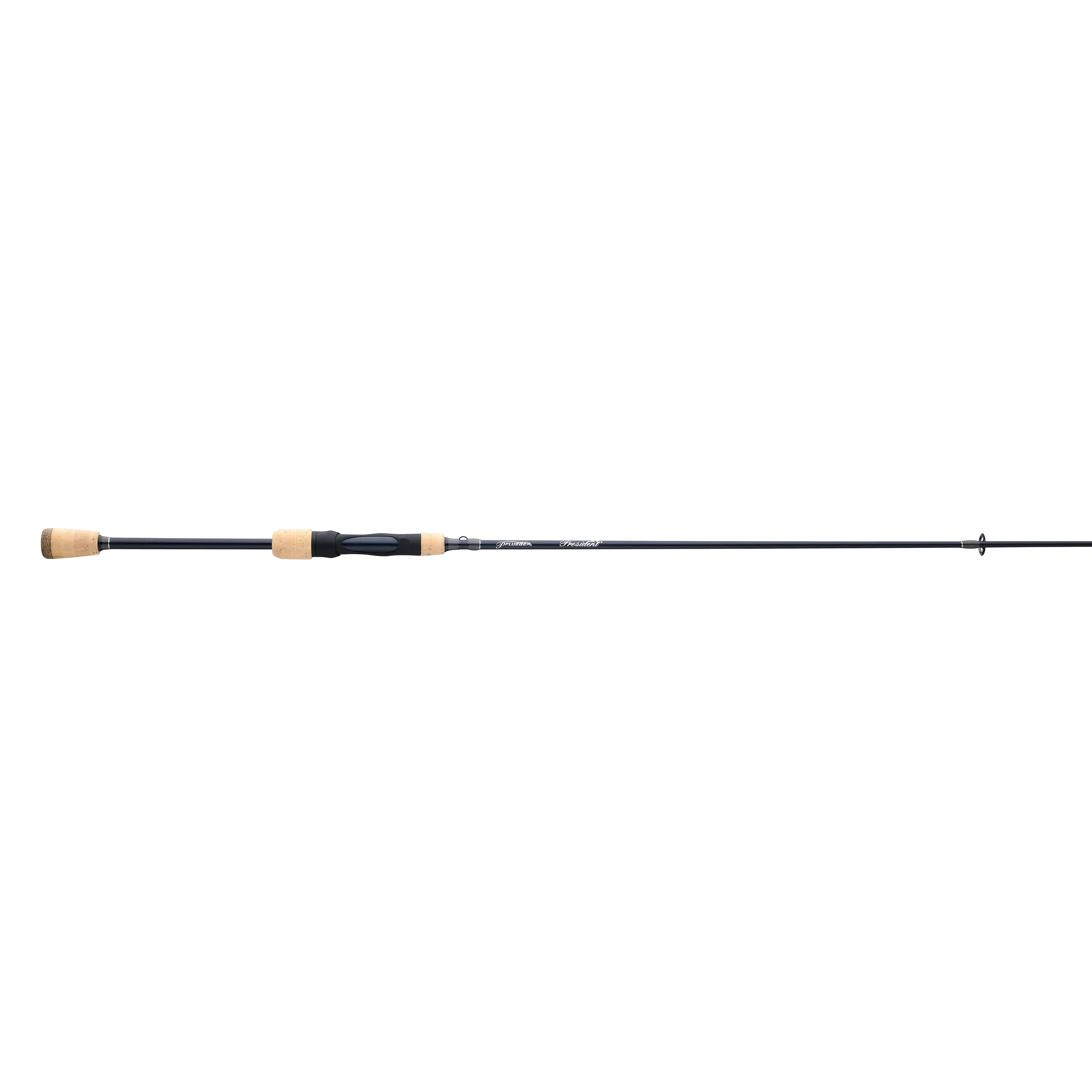 Pflueger President XT Spinning Fishing Rod, 6'6" Light