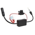 thumbnail image 3 of Amplificador de señal de antena de radio FM AM para coche 88-108 MHz 12 V antiinterferencias universal, 3 of 12