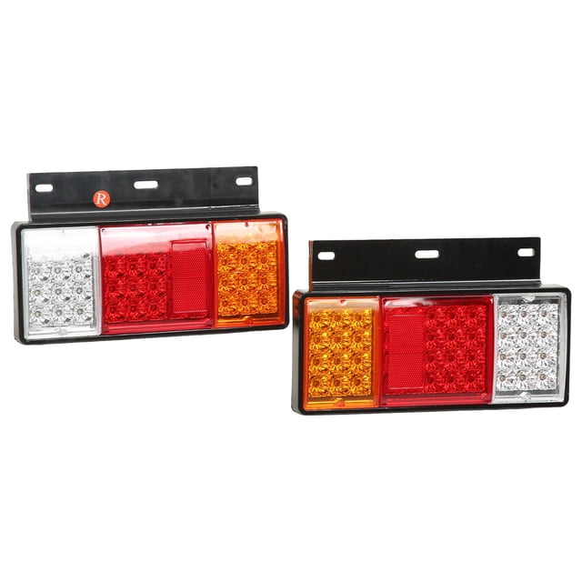 LED Tail Light Assembly,Pair Rear Lamp 12V Truck Rear Lamp Truck Tail Lamp Reliable and Durable
