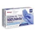 thumbnail image 1 of 100 Guantes de Nitrilo Alta Calidad Premium Color Azul Claro Totalmente Libre De Látex Y Vinyl Sin Polvo Talla Mediano 100% de Nitrilo, 1 of 6