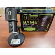 JYX Microphone, Dynamic USB Gaming Microphone for PC PS4/5, Podcast, Streaming, RGB, Anti Spray Net, Noise Cancellation, Reverb, 3.5mm Headphone Jack