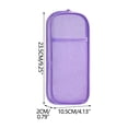 thumbnail image 3 of Double Layer Mesh Pencil Case Large Capacity Nylon Pen Bag Clear Stationery Storage Pouch For schooll Desk, 3 of 7