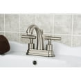 thumbnail image 2 of Kingston Brass Milano Two Handle 4" Centerset Lavatory Faucet with Brass Pop-up, 2 of 3