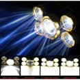 thumbnail image 4 of Bright LED Headlamp, 4 Modes Super Bright 2200 Lumens 5 LED Headlamp with Rechargeable Batteries, Car Charger, Wall Charger and USB Cable Ideal for R, 4 of 4