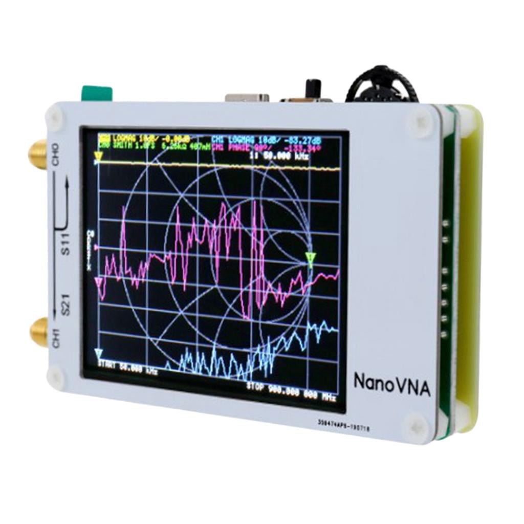 2.8" Screen NanoVNA Vector Network Analyzer 50KHz-300MHz HF VHF UHF Antenna #US 