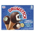 thumbnail image 6 of Drumstick Simply Dipped Vanilla or Mint Sundae Cones Variety Pack, Kosher, 8 Count, 6 of 14