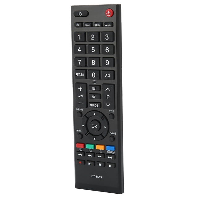 Emoshayoga Ajuste de reemplazo de Control Remoto para Toshiba, Accesorios de Dispositivo de Control Remoto de Control Remoto Universal para TV LCD