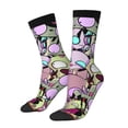 thumbnail image 2 of Invader Zim Adult Socks Breathable Cozy Soft Crew Socks Novelty Casual Calf Stockings For Men Women, 2 of 8