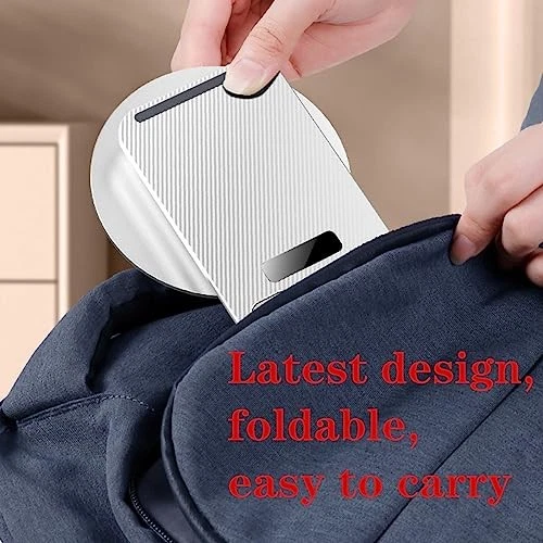 RHEA- Foldable Phone Stand For Desk -Portable 360 Degree Rotation Height White