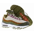 thumbnail image 4 of Nike Air Max 95/N7 Unisex Shoes Size 9.5, Color: Cargo Khaki/Light Bordeaux, 4 of 5