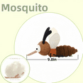 thumbnail image 2 of Fun Mosquito Stuffed Animal-Mischief Mosquito Plush Toy Doll Cartoon Desktop Home Decor Easter Basket Gift, 2 of 7