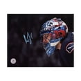 thumbnail image 1 of Roberto Luongo Profil de Masque de Gardien des Canucks de Vancouver Signé Photo 8x10, 1 of 2
