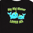 thumbnail image 4 of Inktastic My Sister loves me- cute narwhal Boys or Girls Long Sleeve Toddler T-Shirt, 4 of 5
