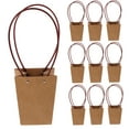 thumbnail image 4 of Masteelf  10 Pcs Bouquet Wrapping Bags for Flowers Bouquets Brown Paper Coffee, 4 of 8