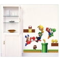 thumbnail image 3 of 2-pack Nintendo New Super Mario Bros Build a Scene Peel and Stick Wall Decal Bedroom Decor Decal Super Mario Sticker, 3 of 5