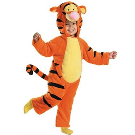 Tigger Deluxe Two-Sided Plush Jumpsuit Costume - Small (2T)