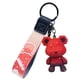 thumbnail image 1 of Llavero de oso degradado, llavero de oso de dibujos animados, colgante de bolso de animal lindo para hombres, mujeres, niños y niñas, rojo, 1 of 5