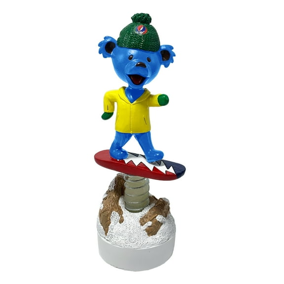 Grateful Dead Dancing Bear on Snowboard