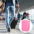thumbnail image 5 of Unique Bargains Elastic Silk Travel Luggage Cover, Washable Protective Suitcase Protector Bag Pink for 28 Inch Wheeled Suitcase, 5 of 5