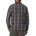 thumbnail image 4 of Wrangler® Men's and Big Men's Relaxed Fit Brushed Flannel Shirt with Long Sleeves, Sizes S-5XL, 4 of 4