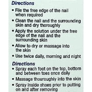 Kit,1 Oz Clearzalbac,4 Oz Spray Sanitiser,nail File,each