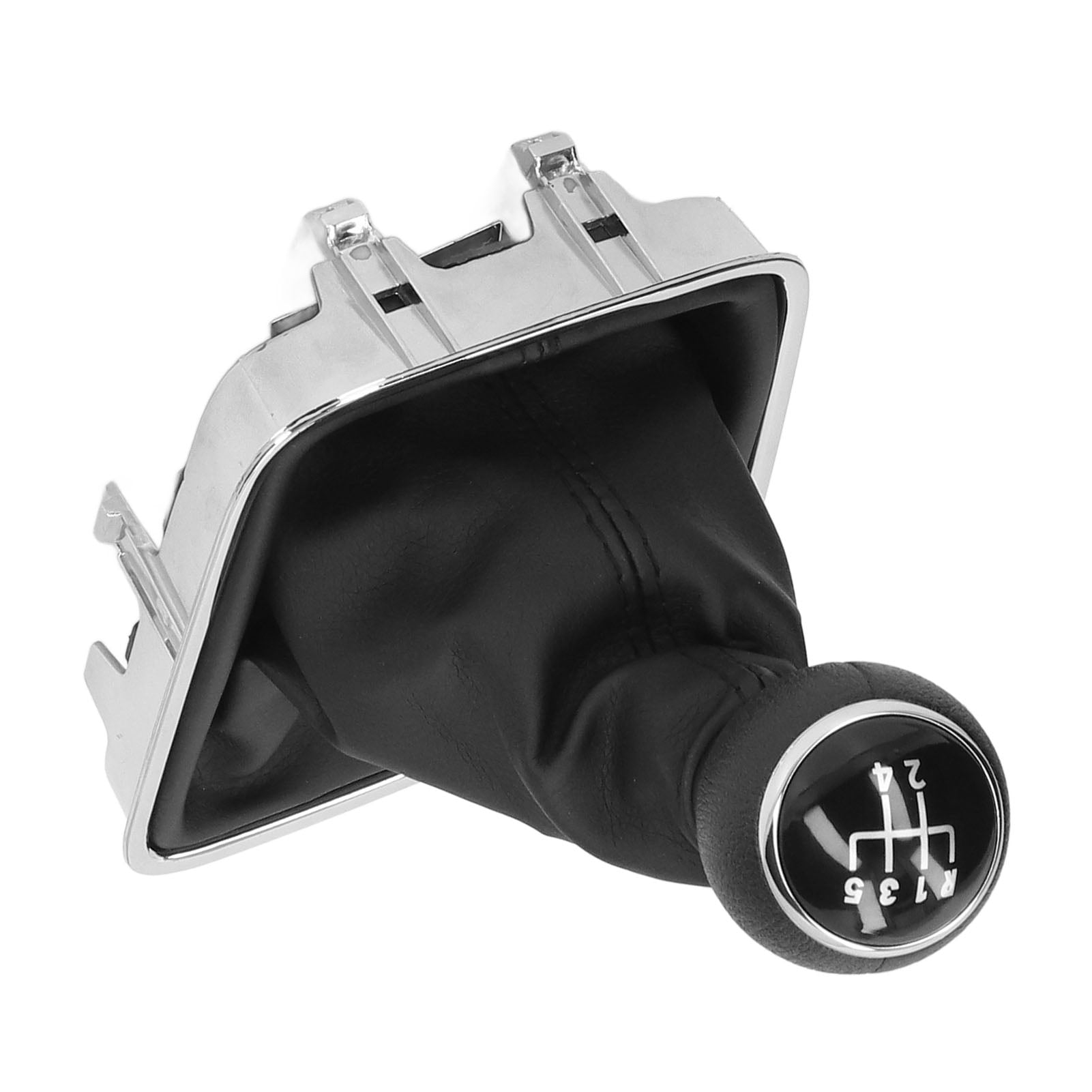 Gear Shifter Boot Gear Knob Boot Set 5 Speed PVC Leather Durable