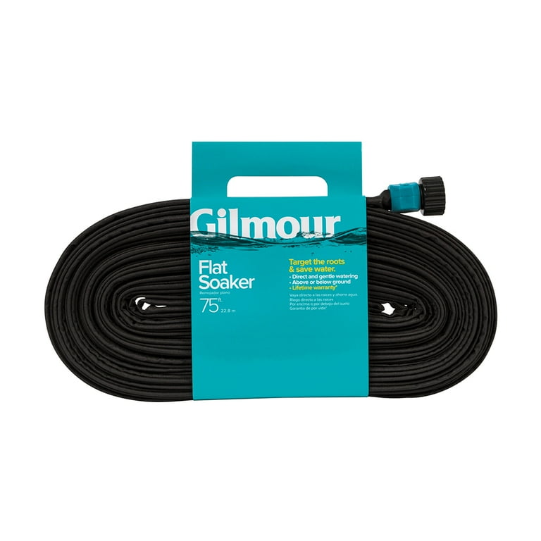 Gilmour 5/8 in. D X 25 ft. L Soaker Hose Black Gilmour 5/8 in. D X 25 ft. L Soaker Hose Black