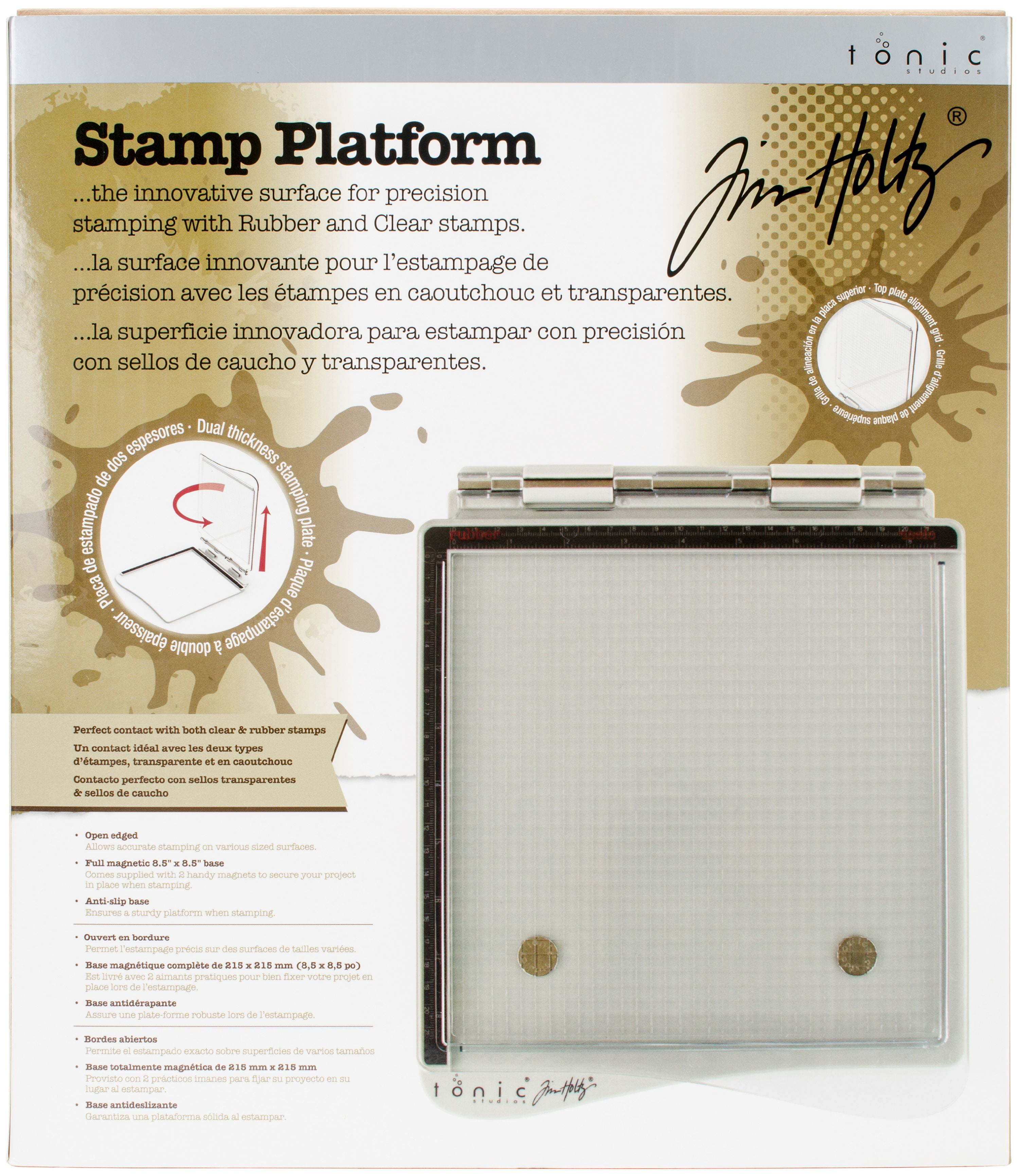 travel stamp platform tim holtz