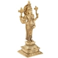 thumbnail image 2 of 19-inch Lord Venkateshwara Tirupati Balaji Brass Statue - Temple Deity Idol, 2 of 4