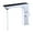 White, variant on Digital Display Bathroom Basin Faucet, Intelligent LED Brass Deck Mounted Washbasin Crane, Hot Cold Water Mixer Sink Vanity Tap