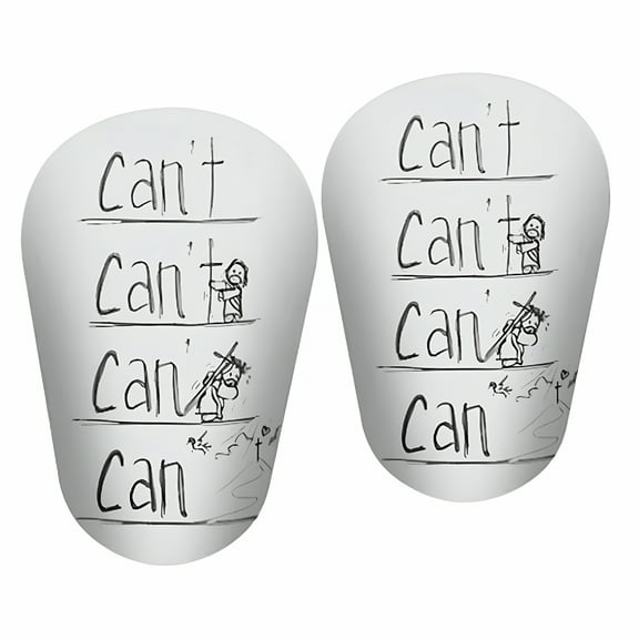 TELOLY 2 Pieces Mini Soccer Shin Guards Small Shock Absorbing Calf Sleeve Shinguard XS