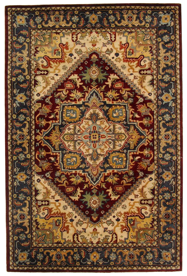 SAFAVIEH Classic Tatyanna Oriental Wool Area Rug, Assorted/Red, 8'3" x 11'