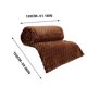 thumbnail image 3 of Flannel Blanket Solid Color Multifunctional Cover Blanket, 3 of 8