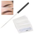 thumbnail image 4 of Aguja de microblading, 50 piezas Aguja de tatuaje alargada Accesorio de tatuaje Aguja de tatuaje muy versátil, 4 of 14