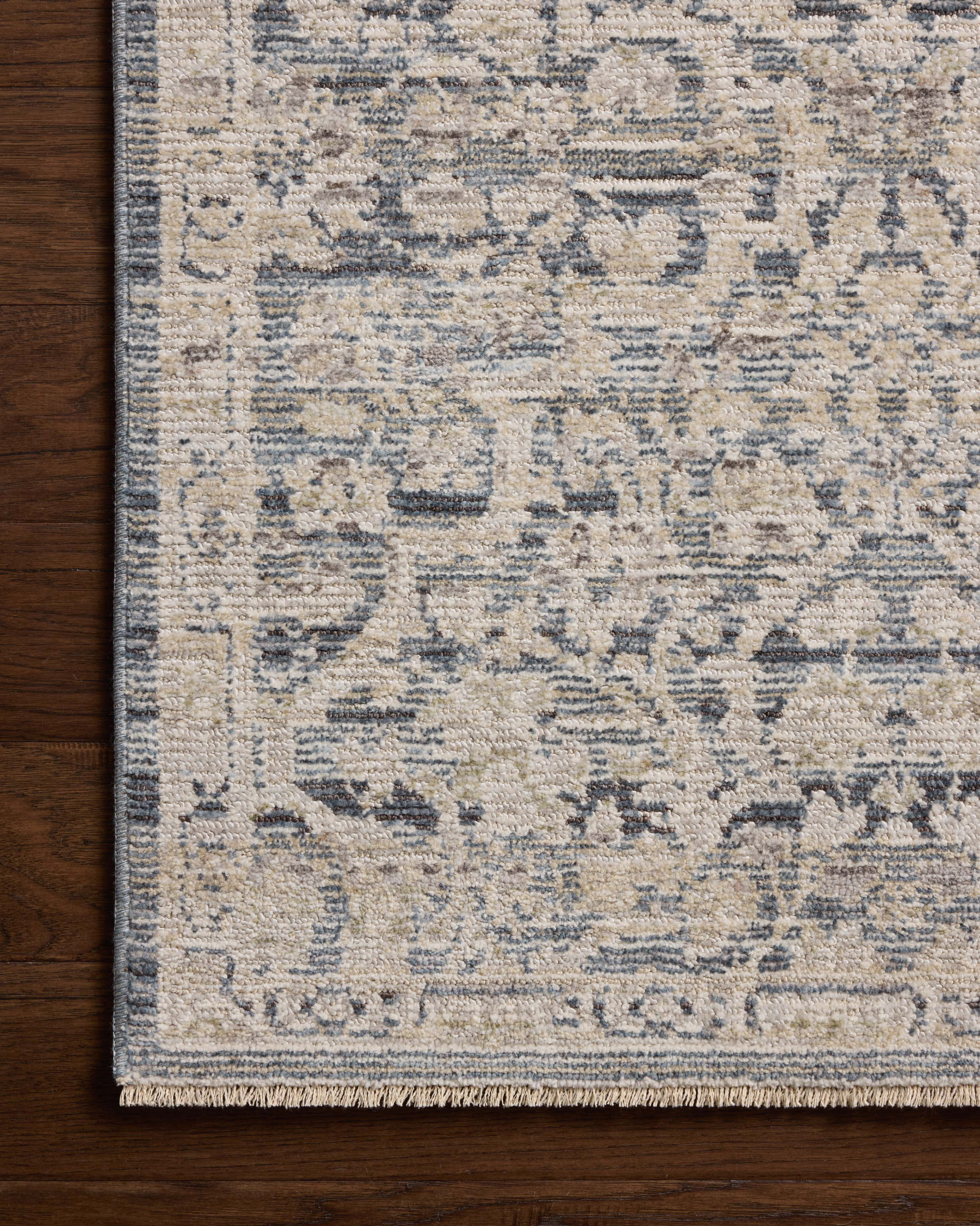 Loloi Milena Denim / Natural 4'-0" x 10'-0" Area Rug