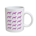 thumbnail image 1 of KuzmarK Coffee Cup Mug 11 Ounce -  Greyhound Pink, 1 of 1