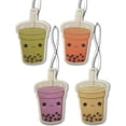 thumbnail image 1 of Boba - Ambientador de té con leche para coche, aroma a café dulce, accesorio de coche Kawaii (surtid, 1 of 5