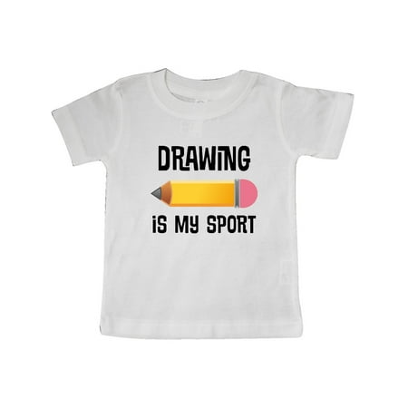 

Inktastic Drawing Is My Sport Gift Baby Boy or Baby Girl T-Shirt