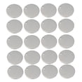 thumbnail image 3 of 20x Etiquetas Sólidas de Acero Inoxidable s Redondos Planos de Monedas en Blanco Fabricación de Joyas Colgantes Manualidades Suministr 6mm Macarena Colgantes de etiqueta en blanco de metal, 3 of 5